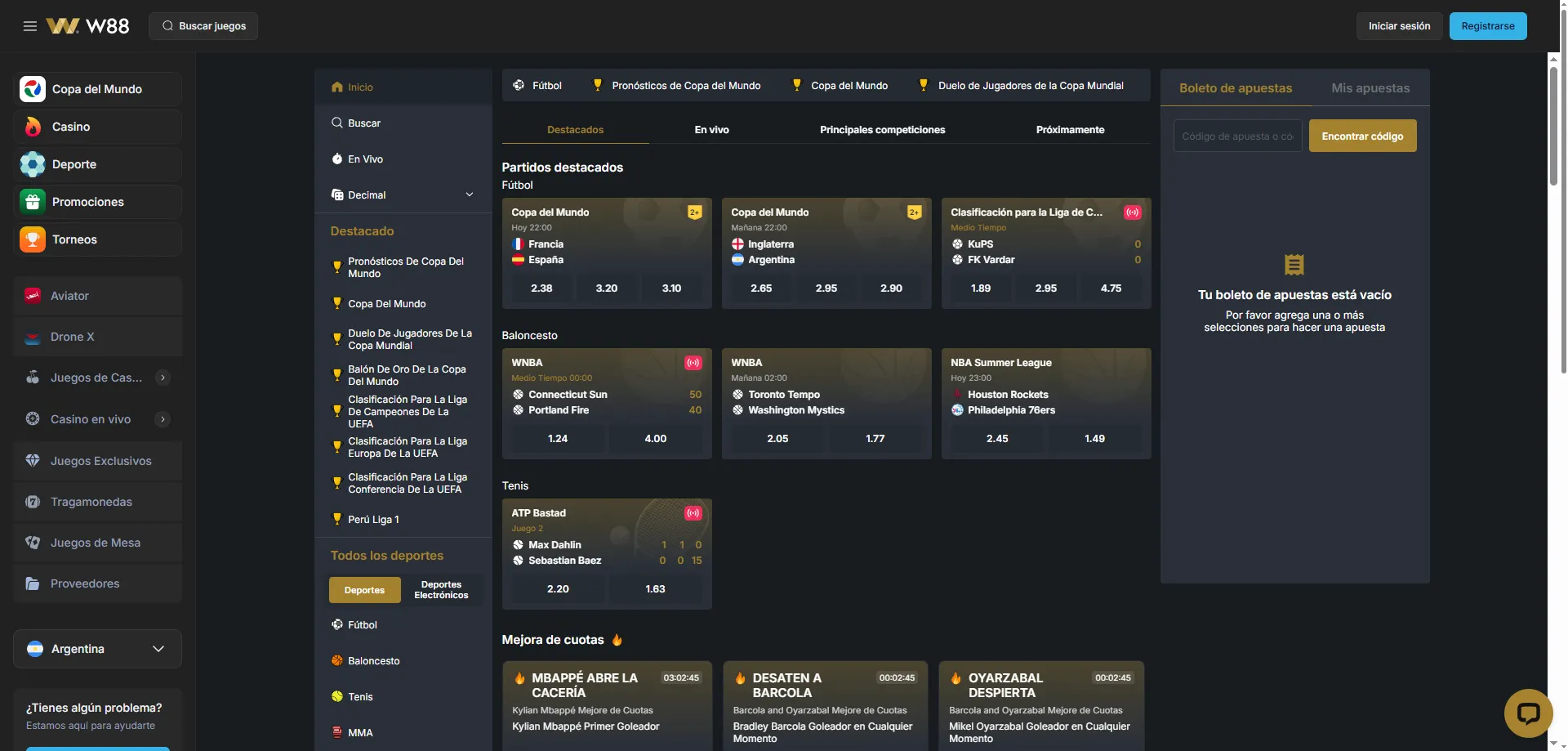 w88 Casino sportsweddenschappen en sportsbook voor NL