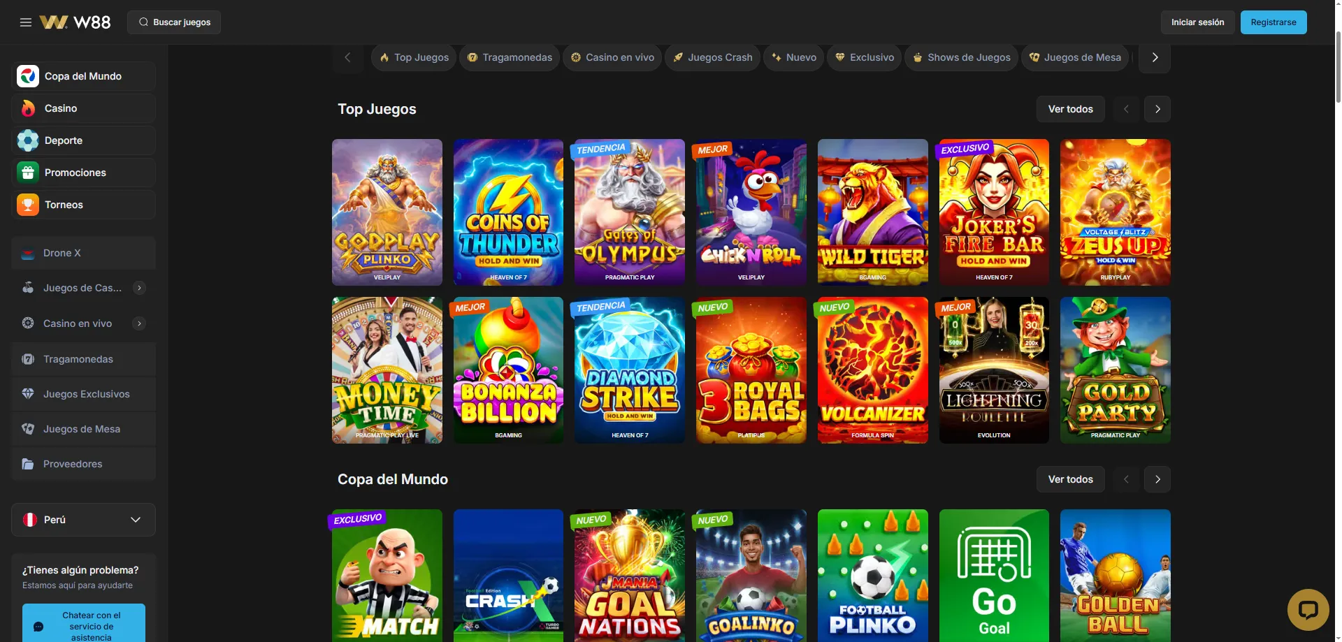 w88 Casino online slotmachines — meer dan 6.000 spellen
